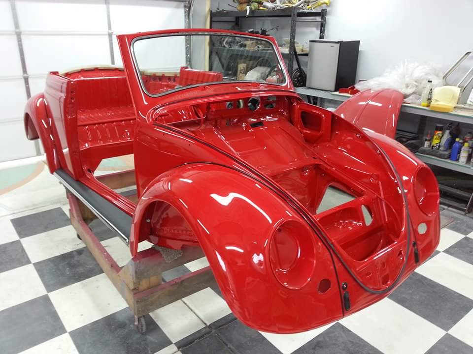 VW Bug Convertible Front Safari Window (1964 & Earlier)