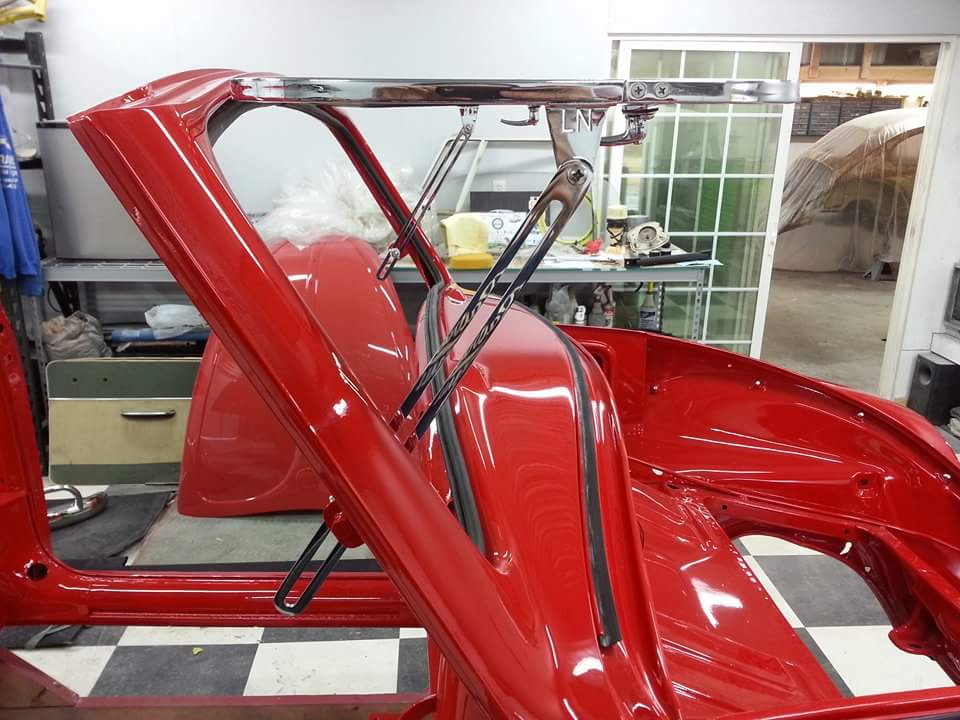 VW Bug Convertible Front Safari Window (1964 & Earlier)