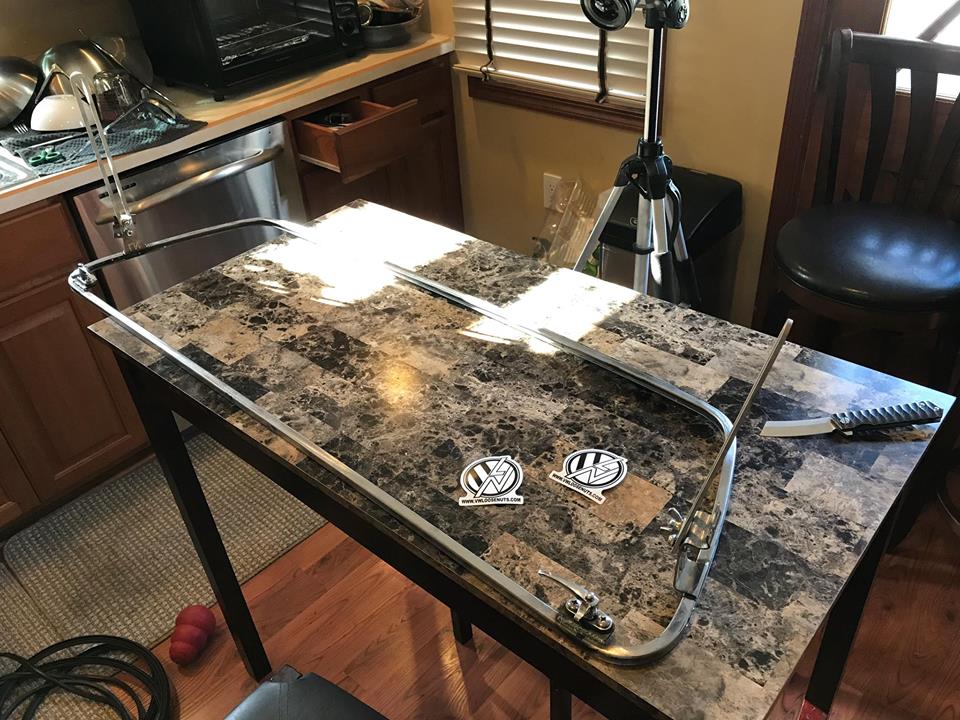 VW Caddy Rear Safari Window Kit