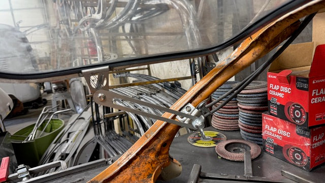 Karmann Ghia Rear Safari Window Frame (PRE-ORDER)